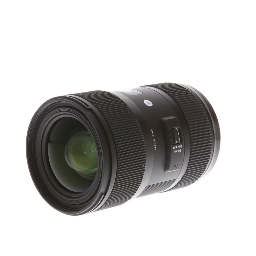 Sigma 18-35mm f/1.8 DC HSM A (Art) AF Lens for Nikon APS-C DSLR | 72