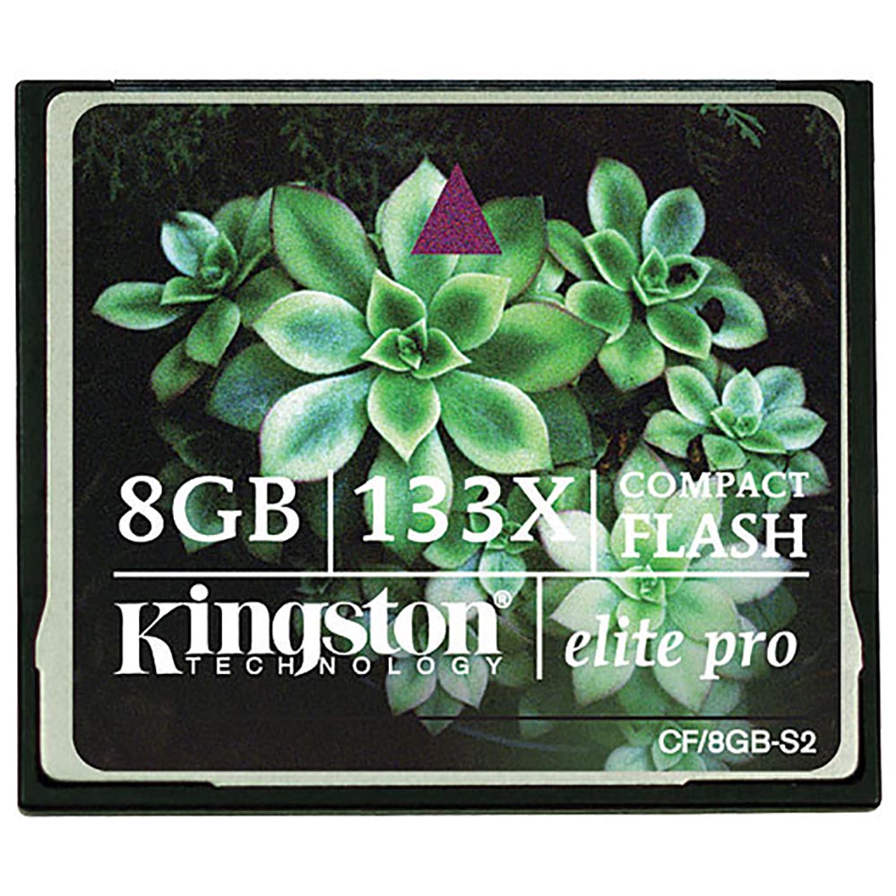 Kingston 8GB 133X Pro Compact Flash [CF] Memory Card