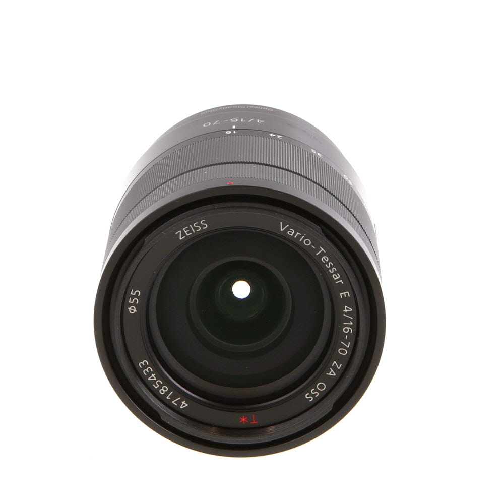 Sony Vario Tessar T* 16-70mm f/4 ZA OSS Autofocus APS-C Lens for E-Mount | 55 | SEL1670Z