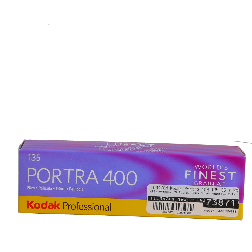 Kodak Portra 400 135-36 (ISO 400) Propack (5 Rolls) 35mm Color Negative Film