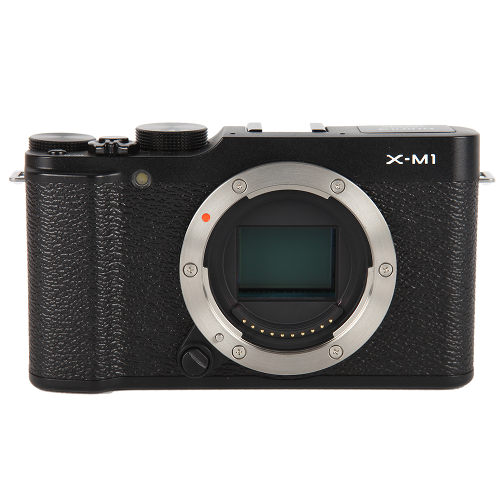 FUJIFILM X-M1 Mirrorless Camera Body, Black | 16.3MP