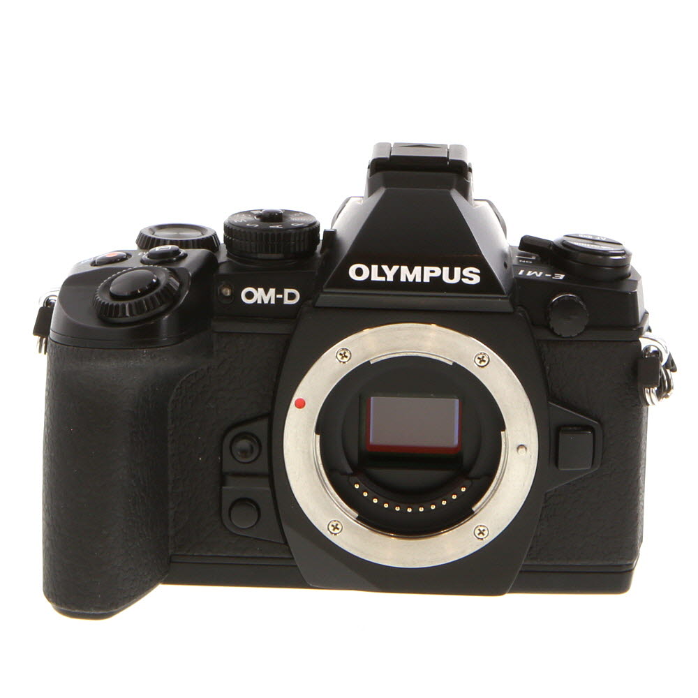 Olympus OM-D E-M1 Mirrorless MFT (Micro Four Thirds) Camera Body, Black | 16.3MP