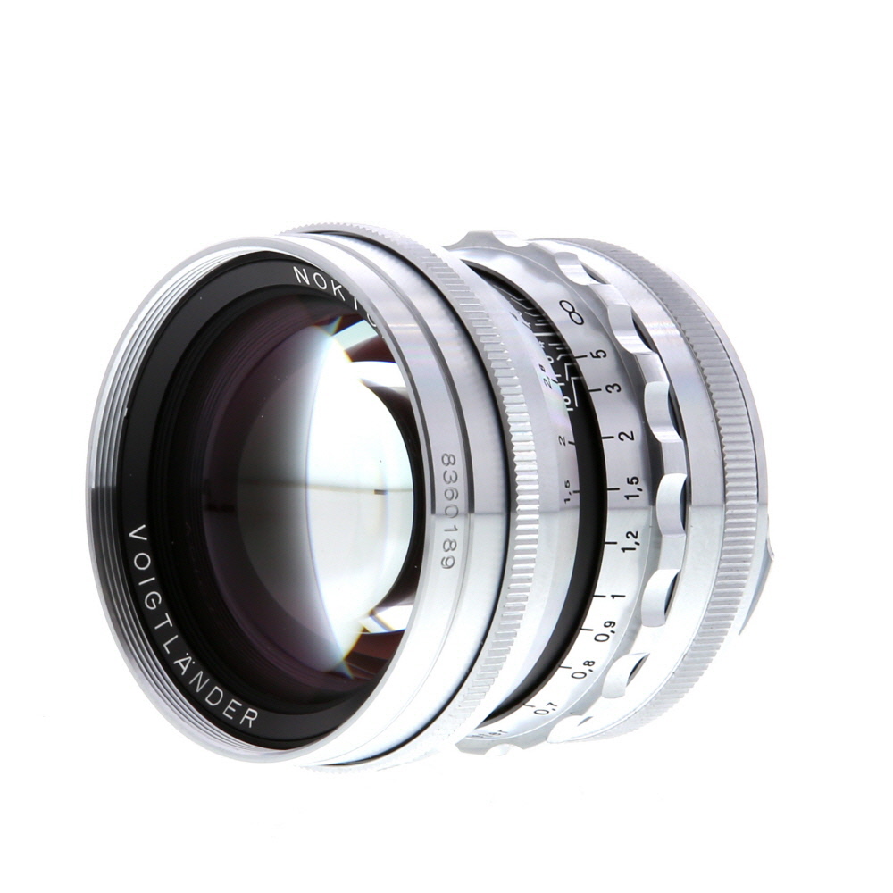 Voigtlander 50mm f/1.5 Nokton VM Lens for Leica M-Mount, Chrome | 49