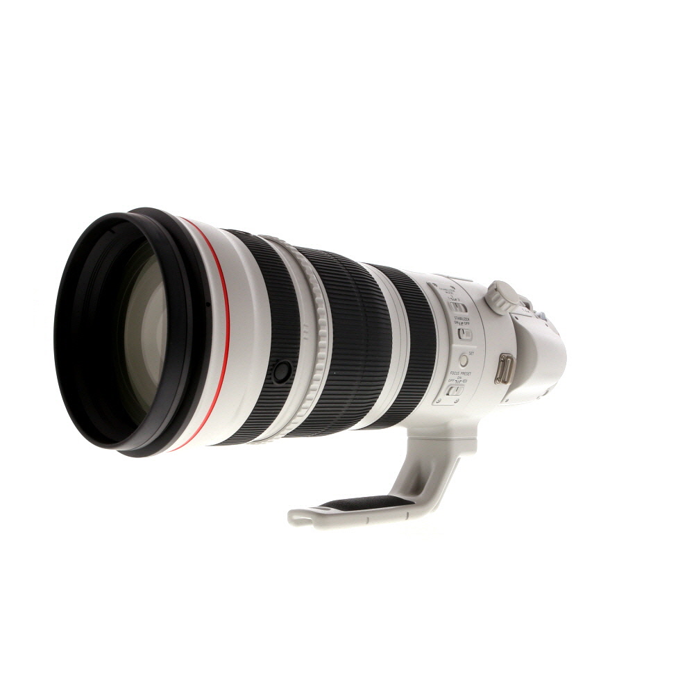 Canon 200-400mm f/4 L IS USM EF Mount Lens | Gel | with Built-In 1.4x Extender