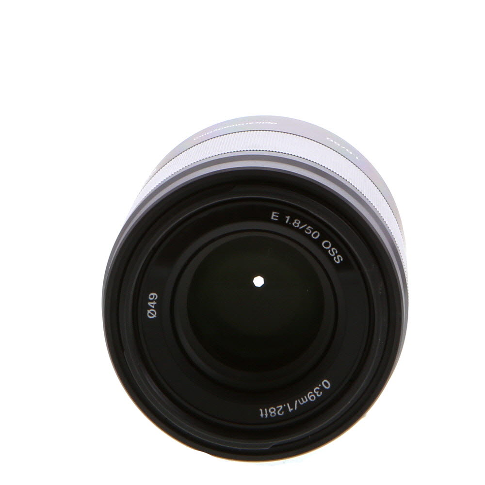 Sony E 50mm f/1.8 E OSS Autofocus APS-C Lens for E-Mount, Black (49 | SEL50F18