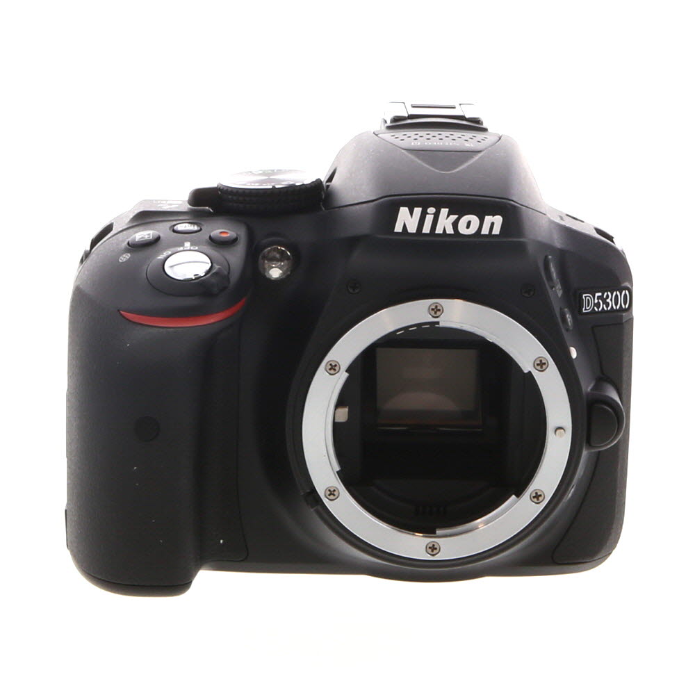 Nikon D5300 DSLR Camera Body, Black | 24.2MP