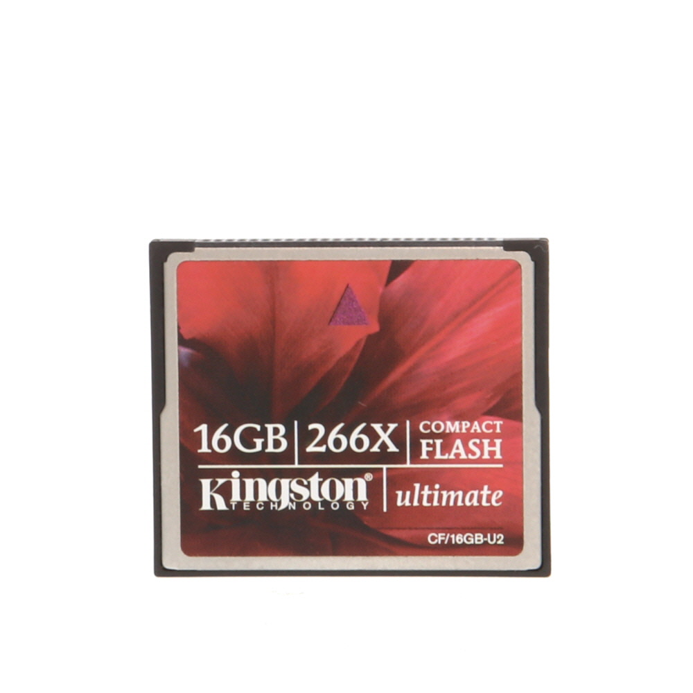 Kingston 16GB 266X Compact Flash [CF] Memory Card