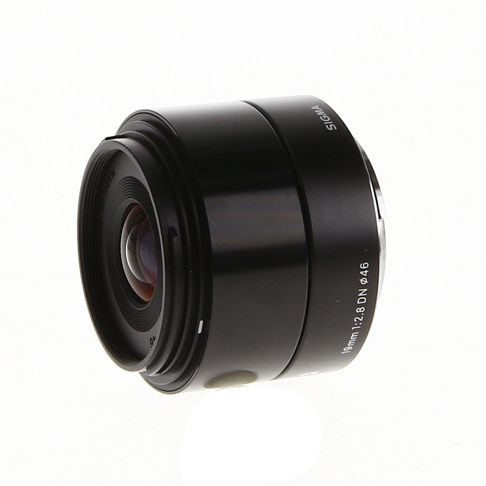 Sigma 19mm f/2.8 DN A (Art) Autofocus APS-C Lens for Sony E-Mount, Black | 46