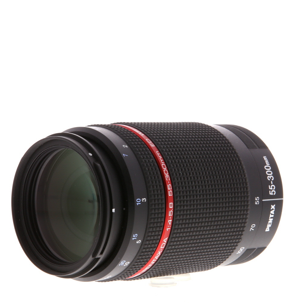 Pentax HD 55-300mm f/4-5.8 PENTAX-DA ED WR Autofocus APS-C Lens for K-Mount | 58
