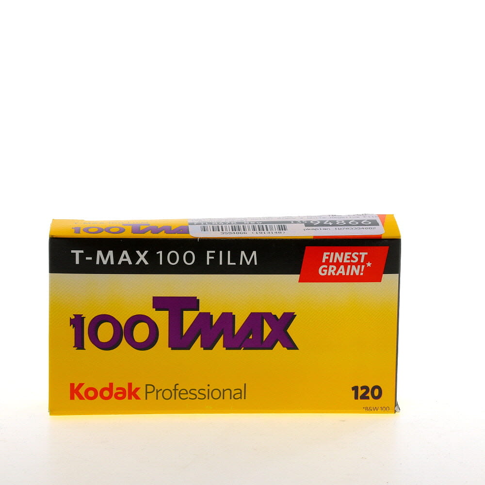 Kodak TMX-120 T-Max 100 (ISO 100) Propack (5 Rolls) Black & White Negative Film, Medium Format