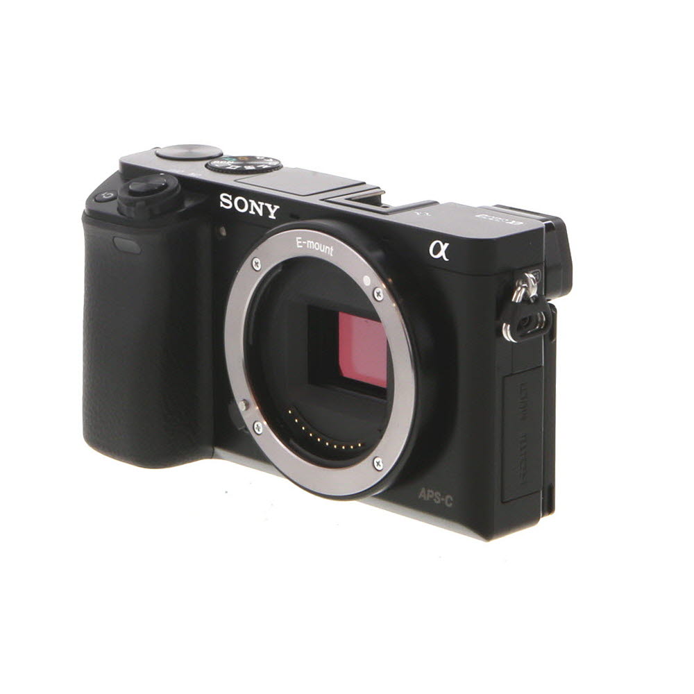 Sony a6000 Mirrorless Camera Body, Black | 24.3MP