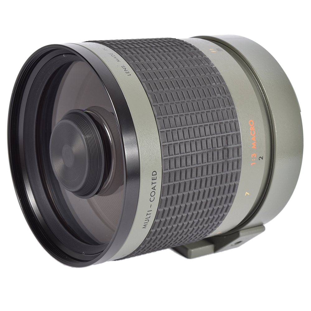 Sigma 600mm F/8 Mirror Manual Focus Lens For Nikon | 95, 30.5 Drop-In | Green