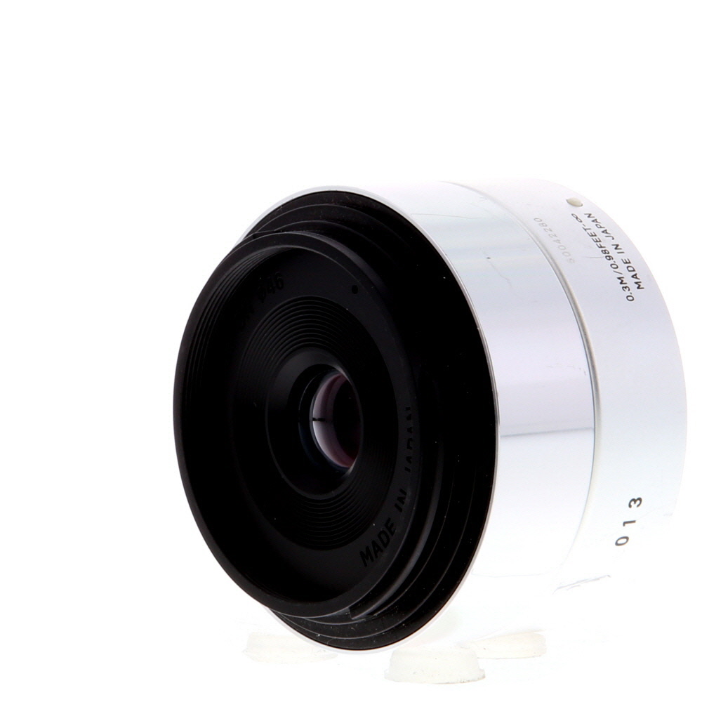 Sigma 30mm f/2.8 DN A (Art) Autofocus APS-C Lens for Sony E-Mount, Silver | 46