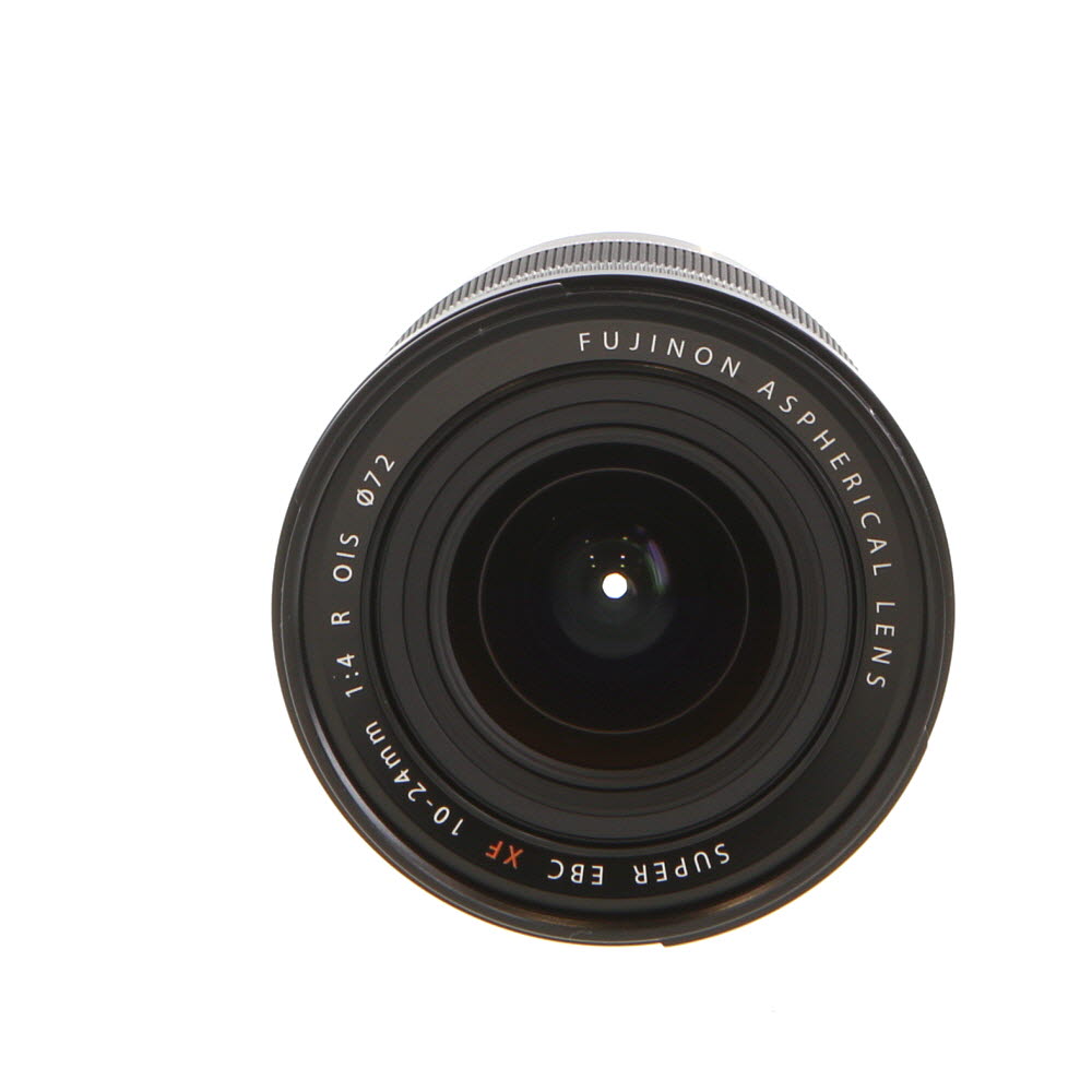 Fujifilm XF 10-24mm f/4 R OIS Fujinon Lens for APS-C Format X-Mount, Black | 72