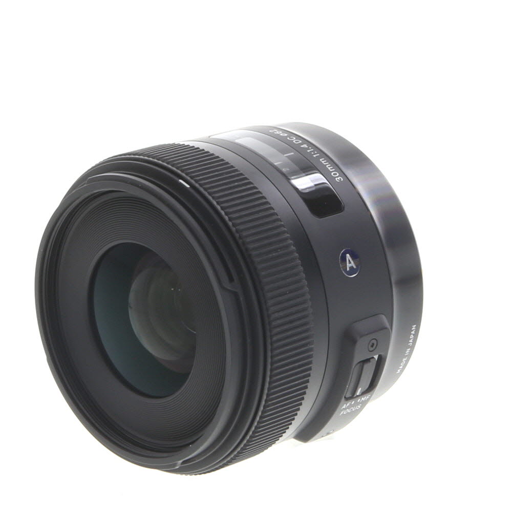 Sigma 30mm f/1.4 DC A (Art) Autofocus APS-C Lens for Canon EF-S Mount | 62