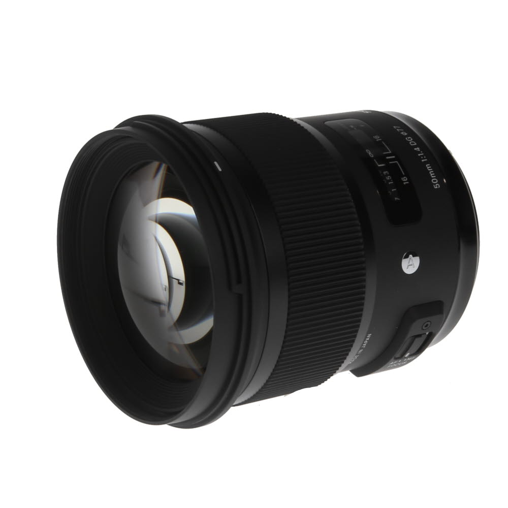 Sigma 50mm f/1.4 DG HSM A (Art) Lens for Nikon | 77