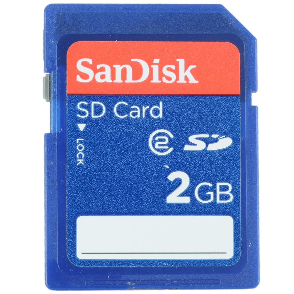 Sandisk 2GB SD Class 2 Memory Card