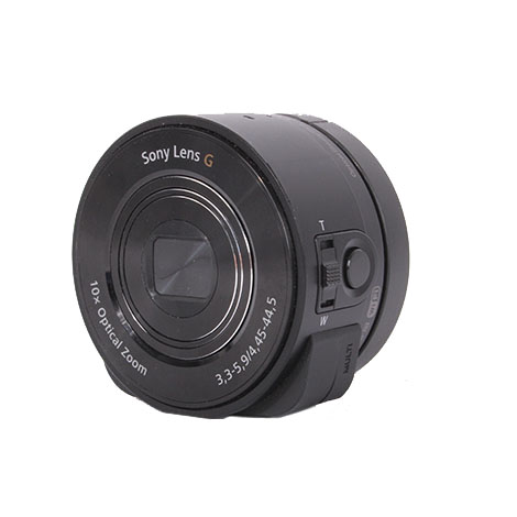 Sony Cyber-Shot DSC-QX10 Module & Smartphone Bracket Black Digital Camera | 18.2MP