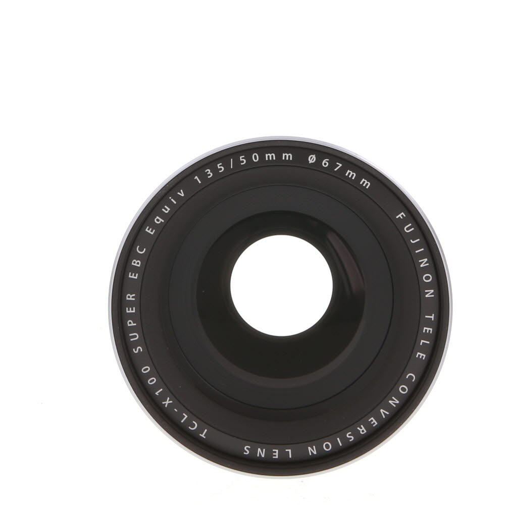Fujifilm TCL-X100 Tele Conversion Lens for X100, X100S, Silver