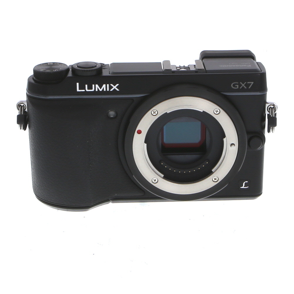 Panasonic Lumix DMC-GX7 Mirrorless MFT (Micro Four Thirds) Camera Body, Black | 16MP