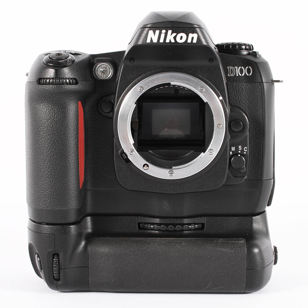 Nikon D100 DSLR Camera Body with Battery Grip MB-D100 | 6.1MP