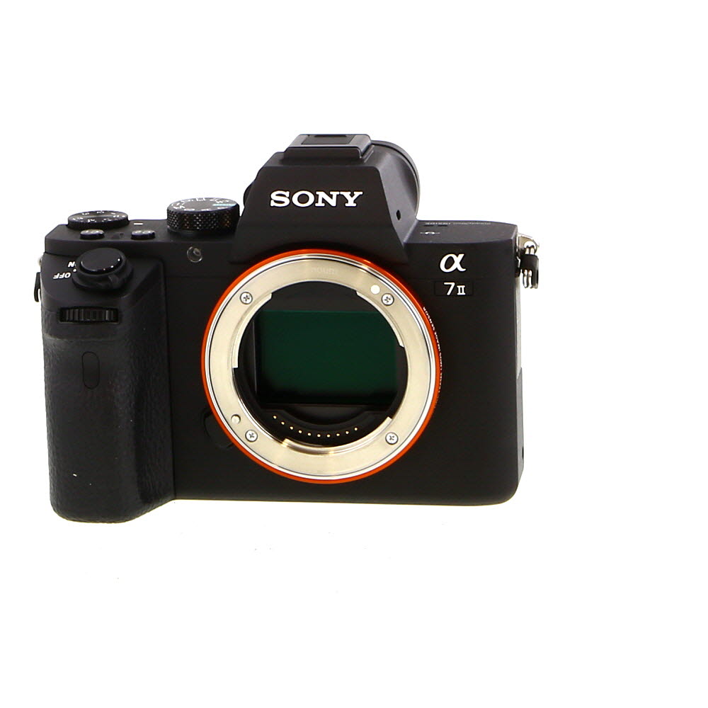 Sony a7 II Mirrorless Camera Body, Black | 24.3MP