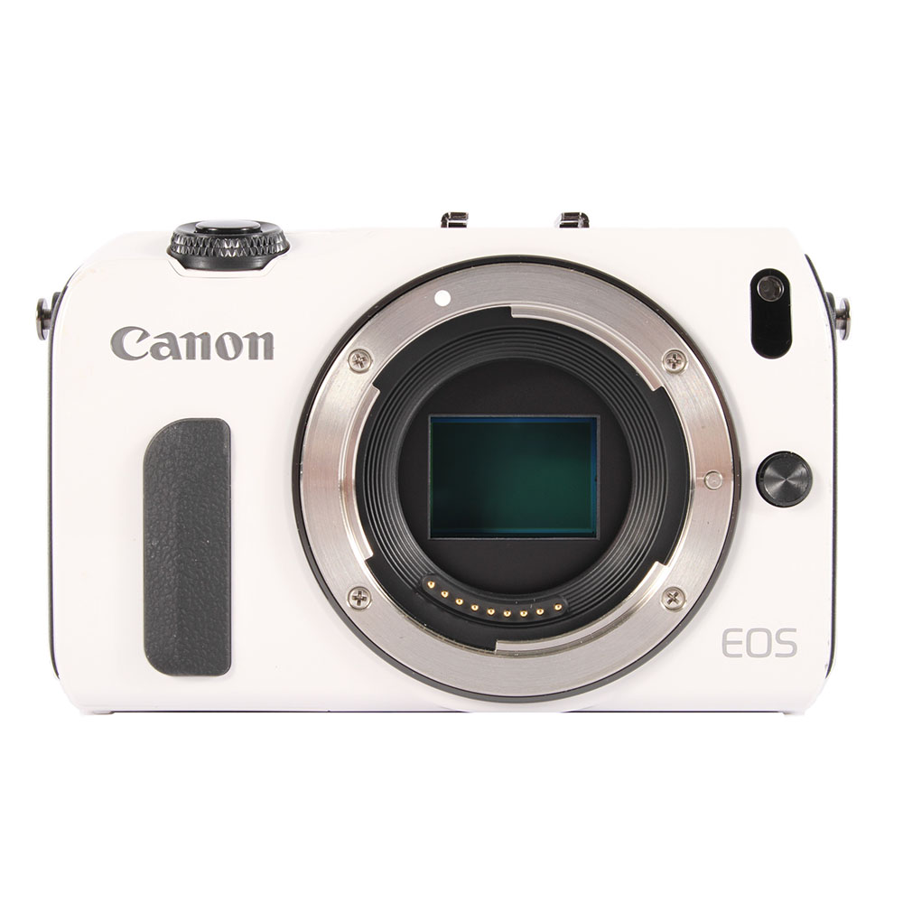 Canon EOS M Mirrorless Camera Body, White | 18MP