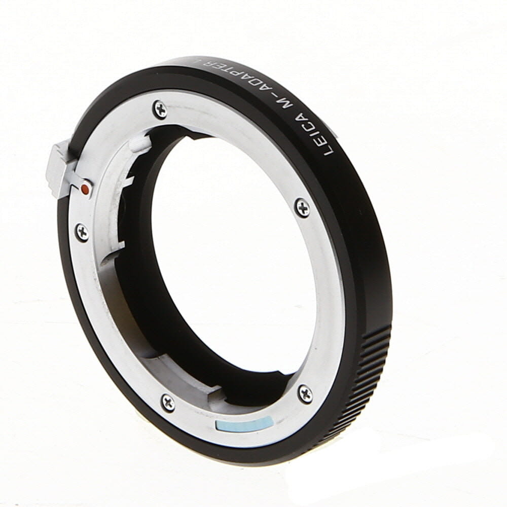 Leica M-Adapter L for Leica M-Mount Lens to L-Mount Body, Black (18771)
