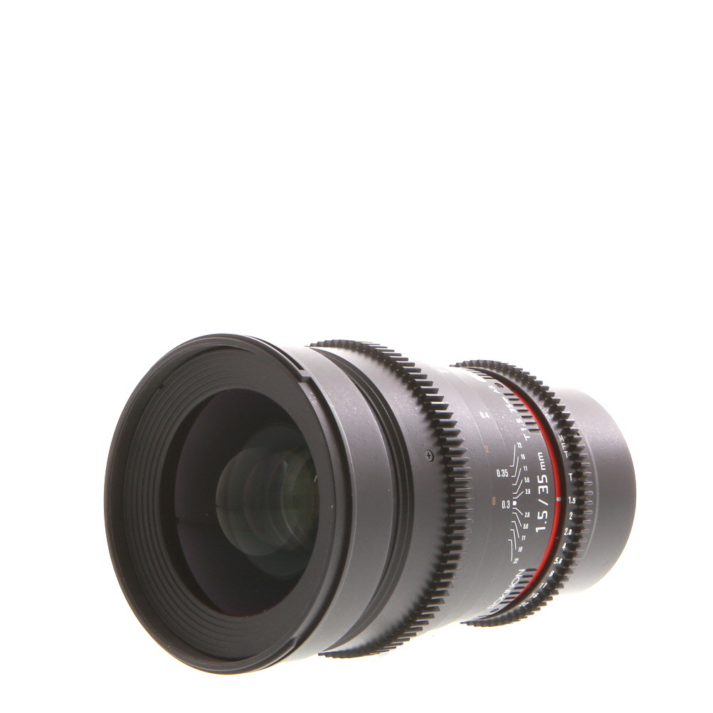Rokinon Cine 35mm T1.5 AS UMC Manual Lens for MFT Micro Four Thirds | 77
