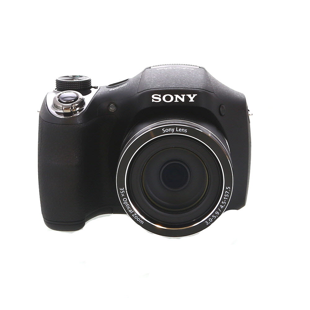 Sony Cyber-Shot DSC-H300 Digital Camera, Black | 20.1MP | Requires 4x AA