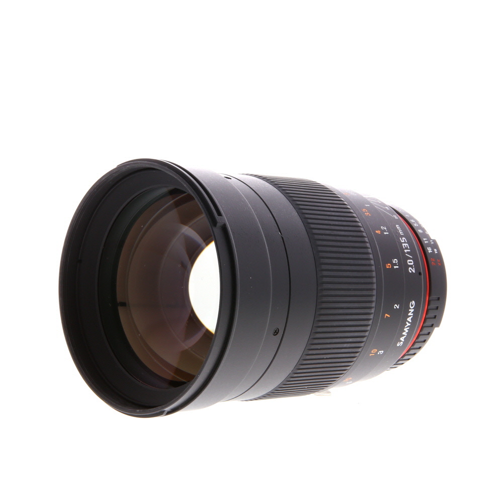 Samyang 135mm f/2.0 ED UMC Manual Lens with AE Chip for Nikon F-Mount | 77