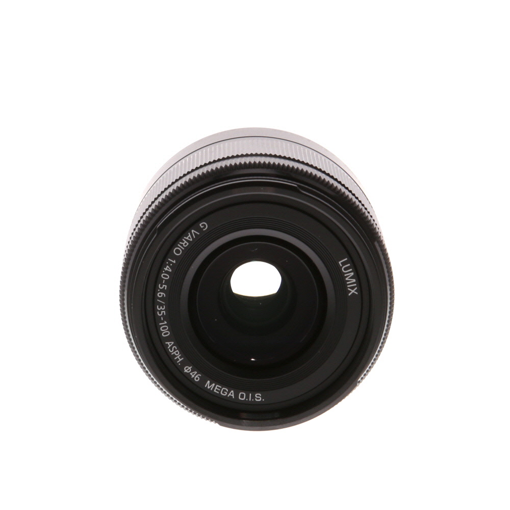 Panasonic Lumix G Vario 35-100mm f/4-5.6 ASPH. Mega O.I.S. Lens for MFT (Micro Four Thirds), Black | 46