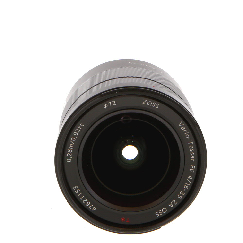 Sony Vario-Tessar T* FE 16-35mm f/4 ZA OSS Full-Frame Autofocus Lens for E-Mount, Black | 72 | SEL1635Z