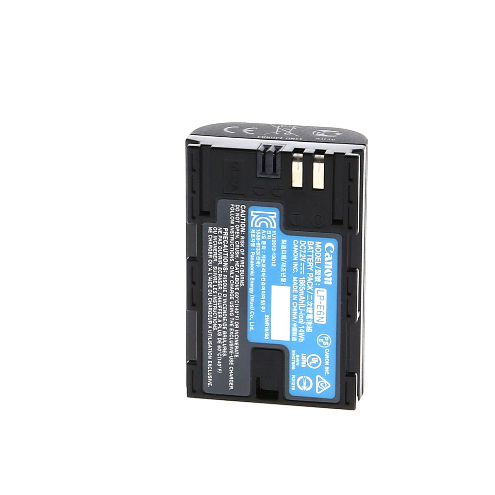 Canon LP-E6N Battery (7.2V, 1865mAh)