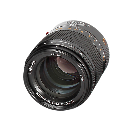 Leica 75mm f/2.4 Summarit-M M-Mount Lens with Protection Ring Black, 6-Bit | E46 | 11682
