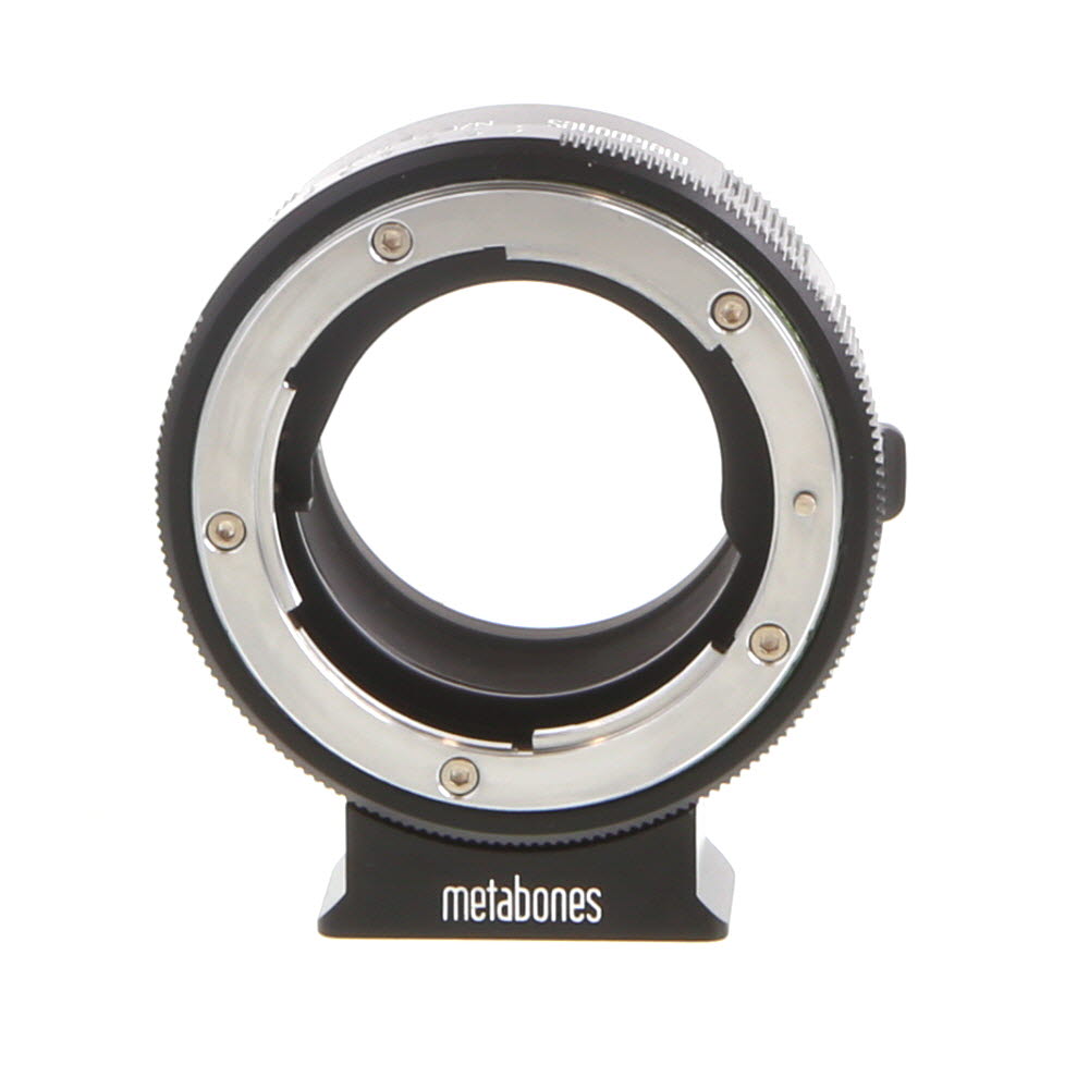 Metabones N/F-E mount Adapter for Nikon F-Mount, G-Type Lens to Sony E-Mount with 7-Stop Aperture Ring (MB_NFG-E-BM1)