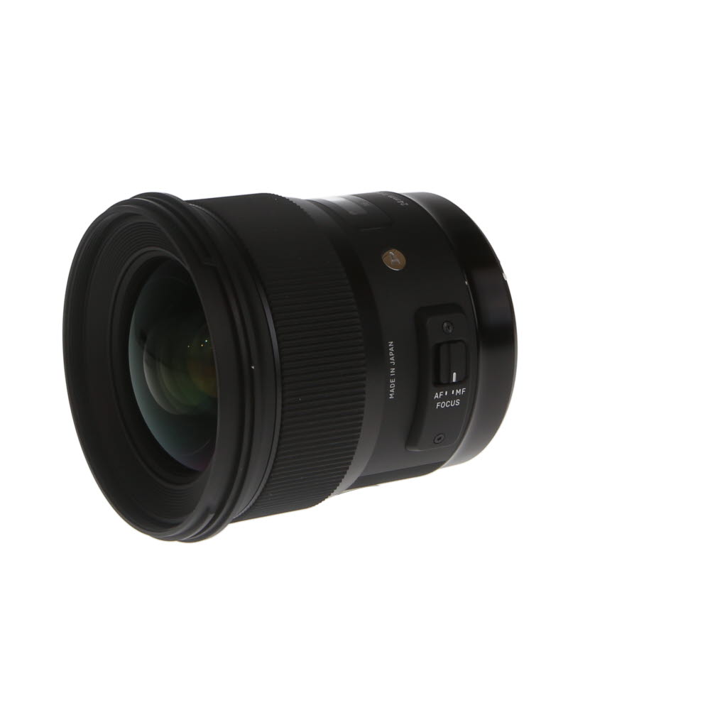 Sigma 24mm f/1.4 DG HSM A (Art) Autofocus Full Frame Lens for Canon EF-Mount | 77