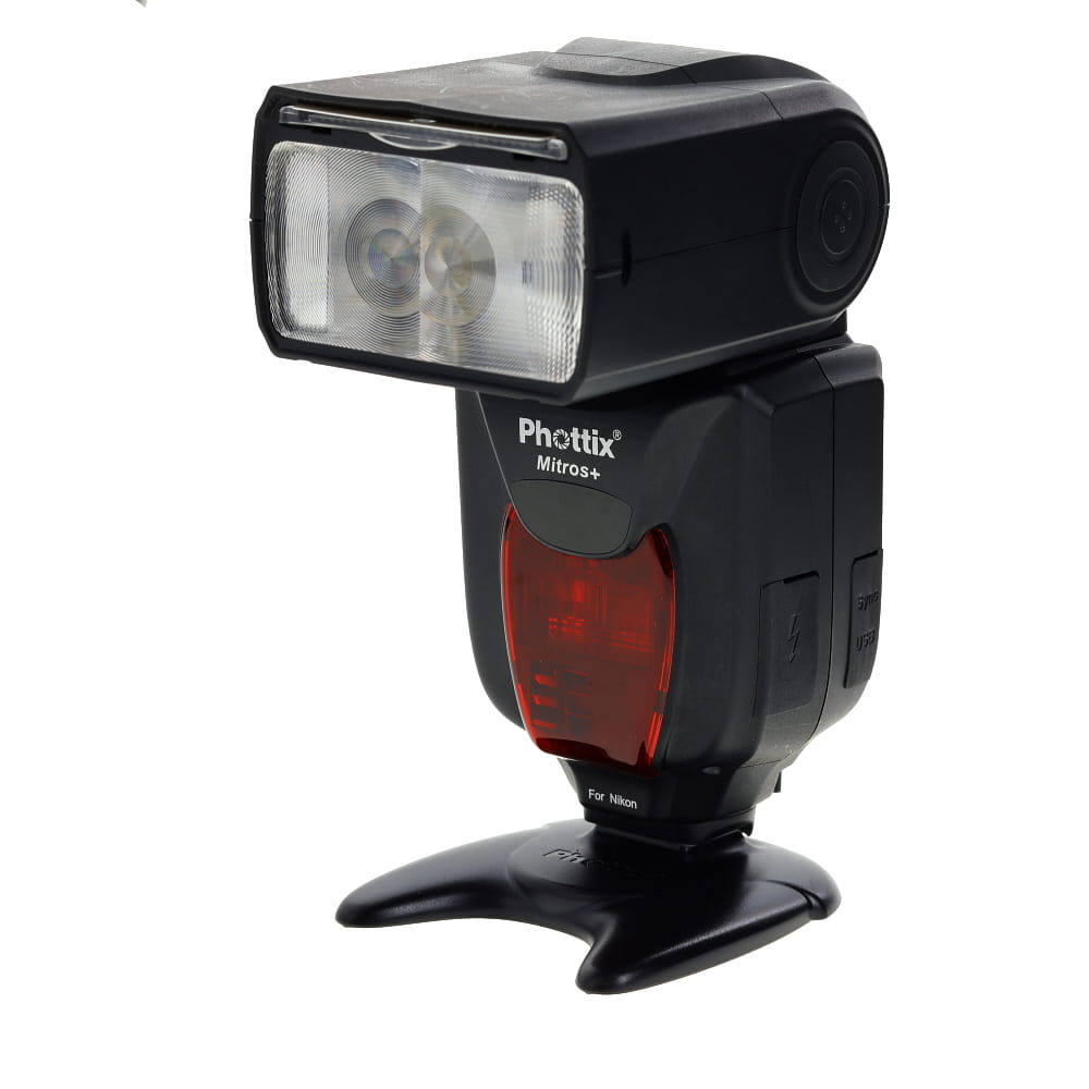 Phottix Mitros+ i-TTL Transceiver Flash for Nikon Digital [GN190] | Bounce, Swivel, Zoom