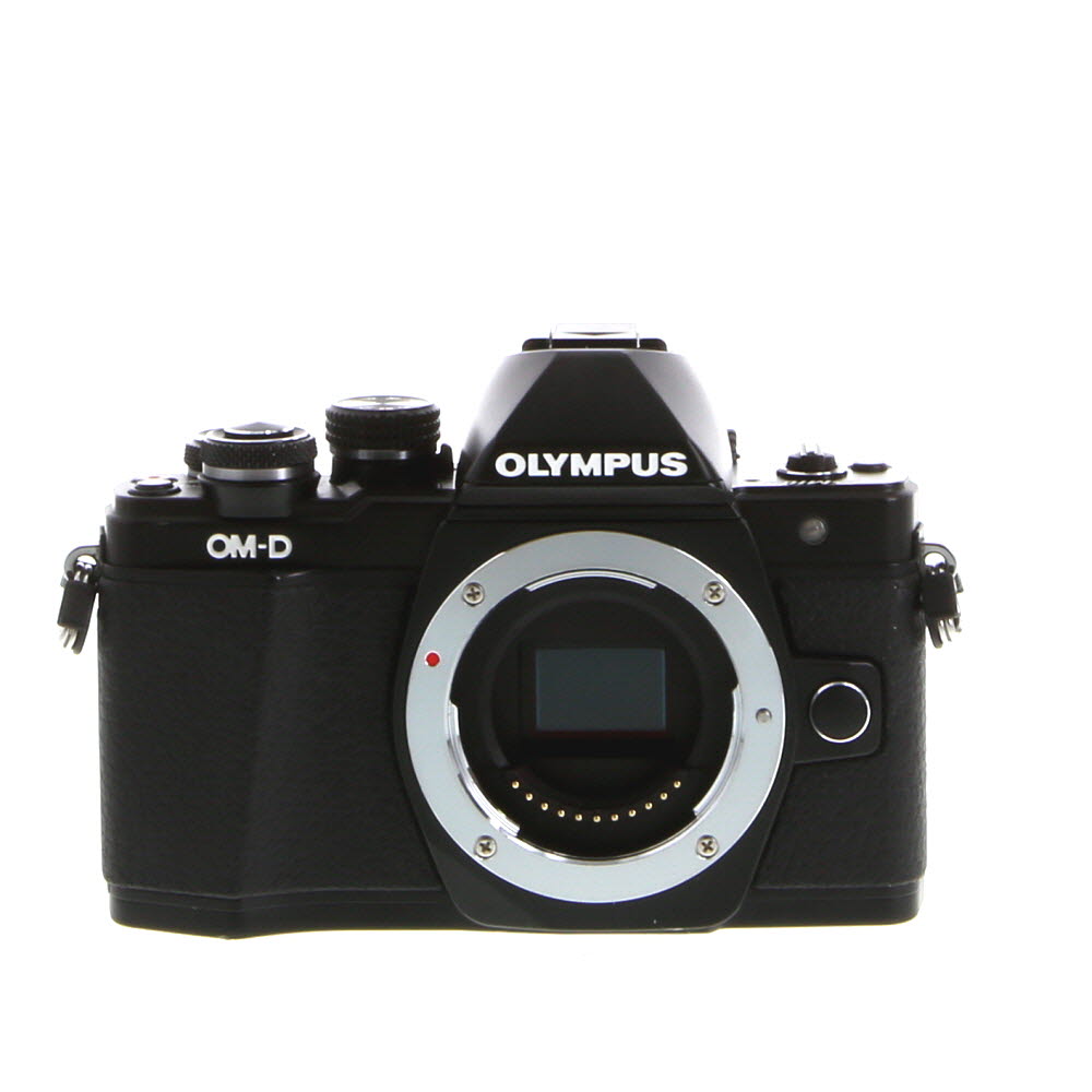 Olympus OM-D E-M10 Mark II Mirrorless MFT (Micro Four Thirds) Camera Body, Black | 16.1MP