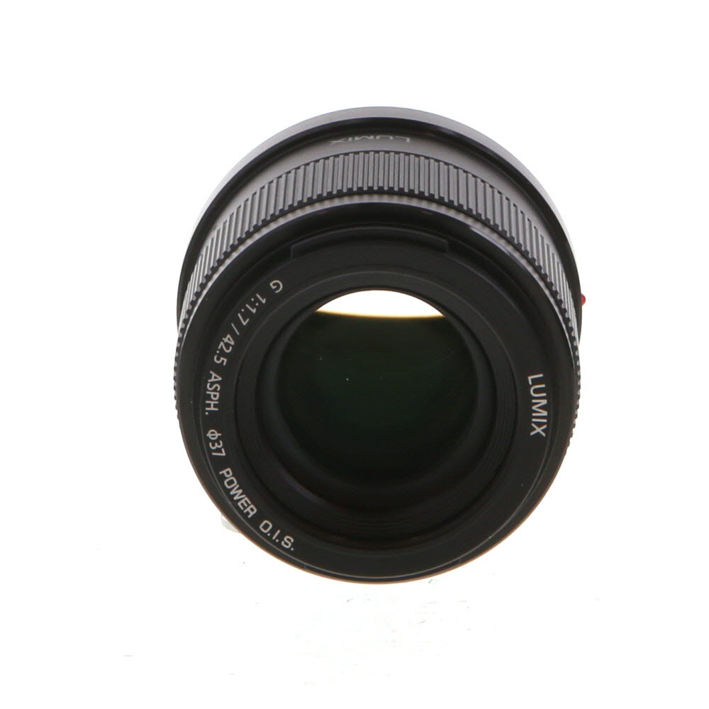 Panasonic Lumix G 42.5mm f/1.7 ASPH. Power O.I.S. Lens for MFT (Micro Four Thirds), Black | 37 | without Decoration Ring