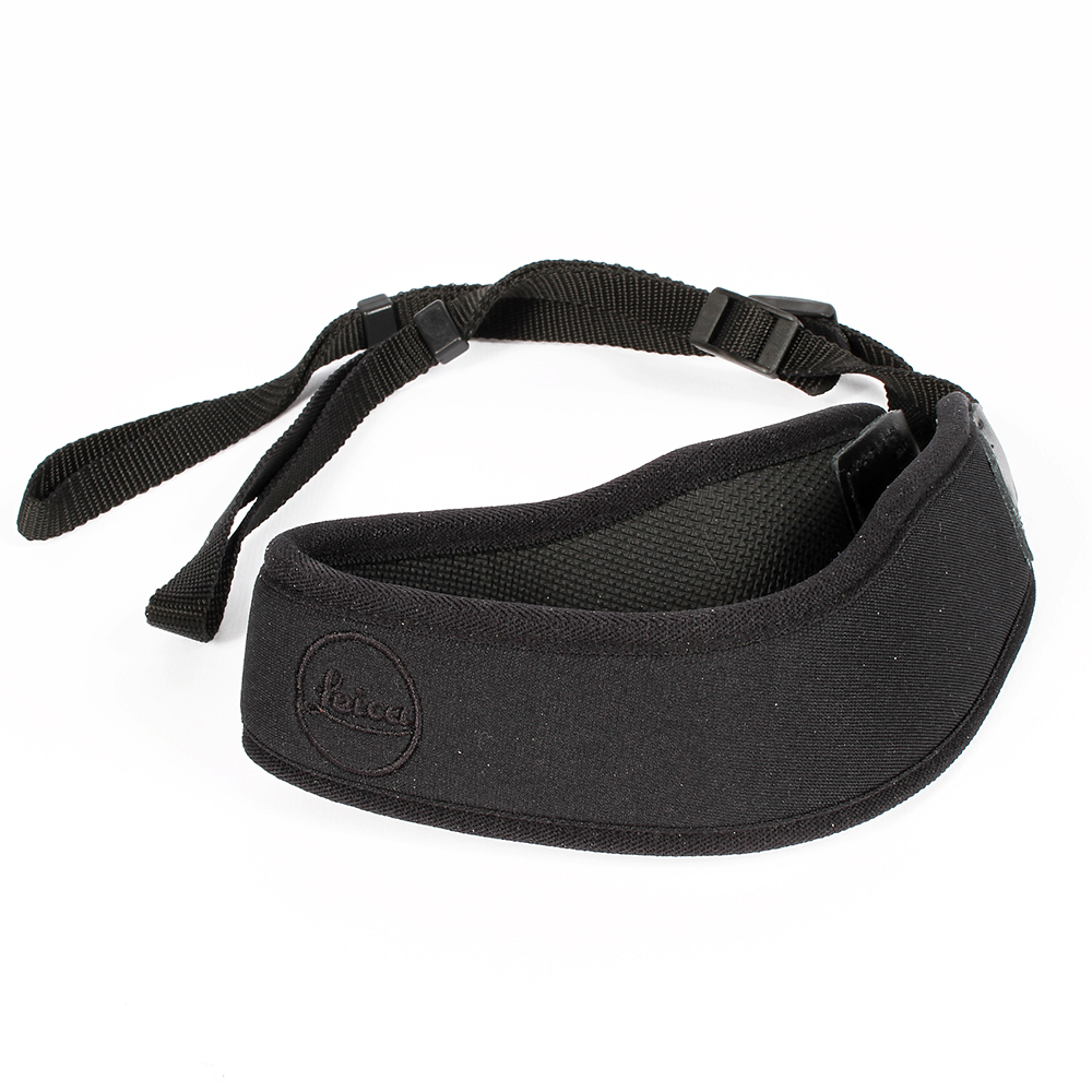 Leica 1.75" Wide Black Neoprene Neck Strap (Leica S) 16037