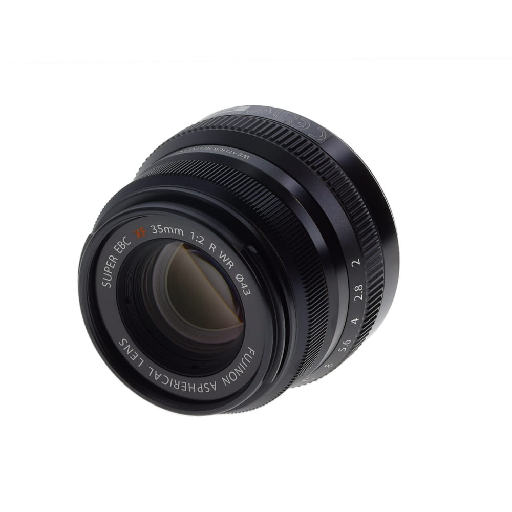FUJIFILM XF 35mm f/2 R WR Fujinon APS-C Lens for X-Mount, Black | 43