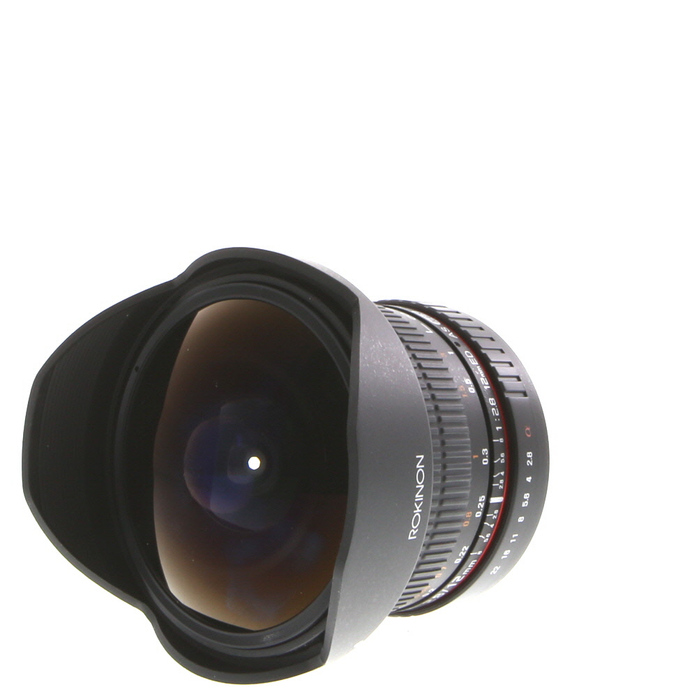 Rokinon 12mm f/2.8 ED AS IF NCS Fish-Eye Manual Focus Lens for Sony E-Mount
