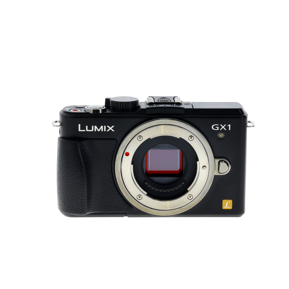 Panasonic Lumix DMC-GX1 Mirrorless MFT (Micro Four Thirds) Camera Body, Black | 16MP