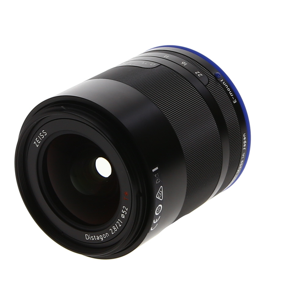Zeiss Loxia 21mm f/2.8 T* Distagon Manual Focus Lens for Sony FE Mount | 52 | with De-Click Tool