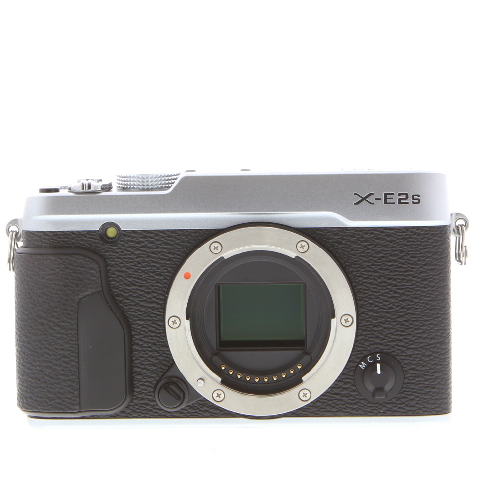 FUJIFILM X-E2S Mirrorless Camera Body, Silver | 16MP