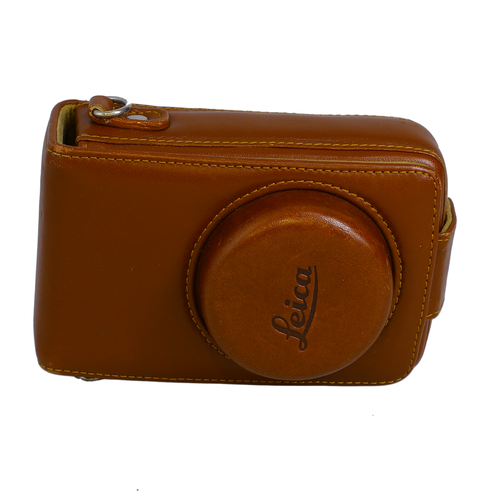 Leica Case with Strap for D-Lux 5, Brown Leather (18723)