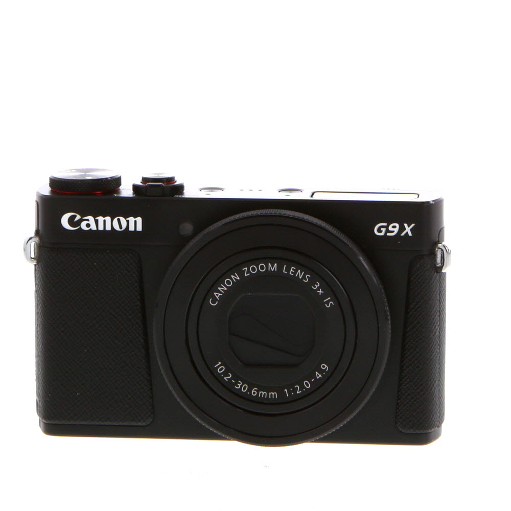 Canon PowerShot G9X Digital Camera, Black | 20.2MP