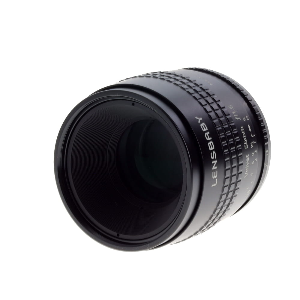 Lensbaby Velvet 56mm f/1.6 Manual Lens for Nikon F, Black | 62