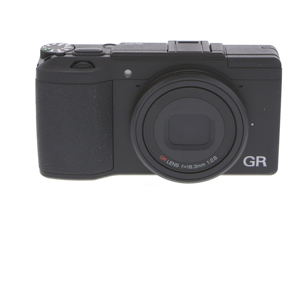 Ricoh GR II Digital Camera with 18.3mm f/2.8, Black (16.2MP)